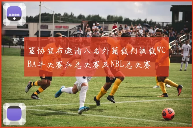 篮协宣布邀请八名外籍裁判执裁WCBA半决赛和总决赛及NBL总决赛